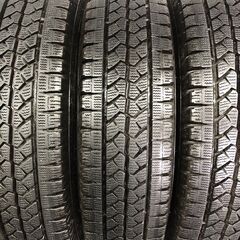 BS BRIDGESTONE BLIZZAK VL1 155/80R14 88/86N LT 14インチ 4本 23年製 バリ溝 プロボックス サクシード等　(STG032)の画像