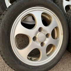 タイヤ ホイール 4本セット 4穴の画像