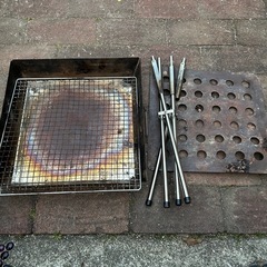 マグナ焚き火台　バーベキューの画像