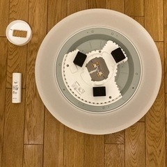 アイリスオーヤマ LEDシーリングライト12畳 調色 常夜灯 リモコン付き おやすみタイマー メモリ機能 5200lm リビング 寝室 和室 台所 天井照明 CL12DL-5.0の画像