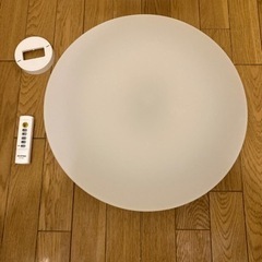 アイリスオーヤマ LEDシーリングライト12畳 調色 常夜灯 リモコン付き おやすみタイマー メモリ機能 5200lm リビング 寝室 和室 台所 天井照明 CL12DL-5.0の画像