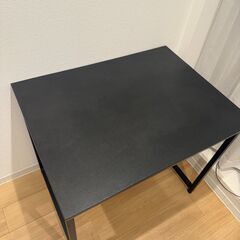 【引取日指定あり】デスク パソコンデスク ブラック 00-DESKF002の画像