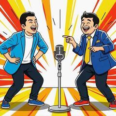 漫才・コントをやってみよう♫〜経験、老若男女問わず大歓迎で…