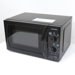【8/30引取限定！】アイリスオーヤマ 電子レンジ MBL-17T5-B ブラック 17Lの画像