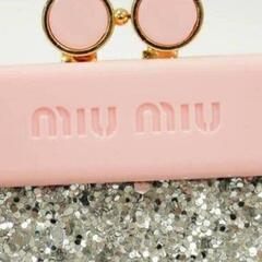 (2）残り1点‼️非常に入手困難‼️【非売品MIU MIUがま口】正規品の画像