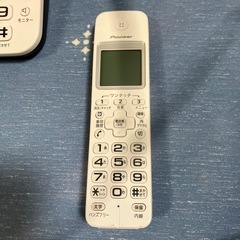 パイオニア電話機　子機一台の画像