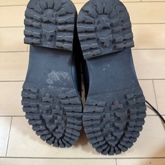 23cm ブーツ 黒の画像