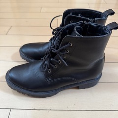 23cm ブーツ 黒の画像