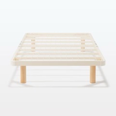無印良品　MUJI スチールベッドフレーム　ダブルの画像