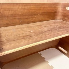 Hoppl コロコロチェア デスク セット こども 机  木製の画像