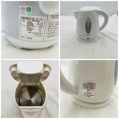 【❗️✨家電3点セット✨❗️】KOIZUMI オーブンレンジ＋MK精工 電気圧力鍋＋KS貿易 電気ケトル✨簡易清掃・動作確認済み❗️の画像
