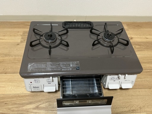 都市ガス用ガスコンロ Paloma IC-S807BHA-1L
