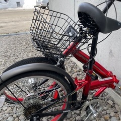 折りたたみ自転車の画像