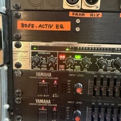 【業務用】BOSE ACTIVE EQ他 COMP 6Uラックセットの画像