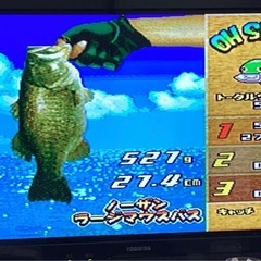 ★『エキサイトフィッシング』釣りゲーム　エポック社　※動作確認済みの画像