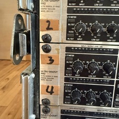 【業務用】BEHRINGER他 EQ COMP AC 6Uラック キャスター付の画像