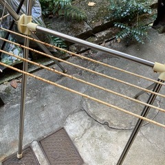 【無料】 折りたたみ式 室内干し ラック ステンレス 洗濯用品 の画像