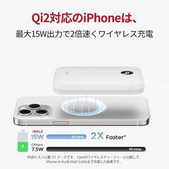 iWALK MagSafe対応 モバイルバッテリー 充電器 10000mAhの画像