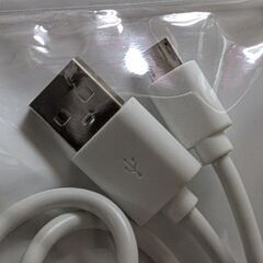 microUSBケーブル /50cm（新品）の画像