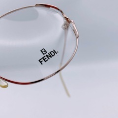 超美品 フェンディ　FENDI メガネ　伊達メガネ　レディース　アクセサリーの画像