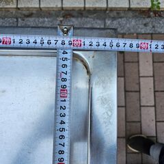変形　厨房用　ステンレス台　業務用　流し台　ek-636gedの画像