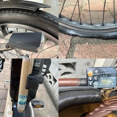 要修理　電動自転車 Panasonic ギュット・20インチ ベージュの画像