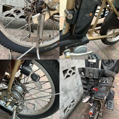 要修理　電動自転車 Panasonic ギュット・20インチ ベージュの画像
