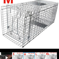 猫・アライグマ等　捕獲器セットの画像