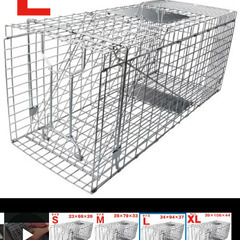 猫・アライグマ等　捕獲器セットの画像