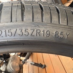 【最終値下げ】新品・未使用 215/35r19 4本セット TRIANGLE(トライアングル) SPORTEX TH201の画像