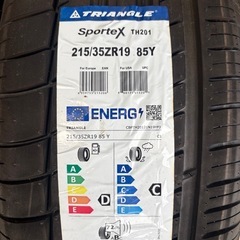 【最終値下げ】新品・未使用 215/35r19 4本セット TRIANGLE(トライアングル) SPORTEX TH201の画像