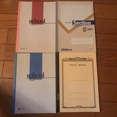 各種ノートの画像