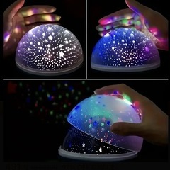 回転式 スタープロジェクターライト 家庭用 プラネタリウムの画像