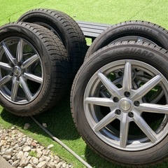 ヨコハマIG70 215/55r17 114.3 +38 2021製　バリ山の画像