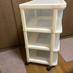 三段収納ケース　衣装ケース　SNOOPYの画像
