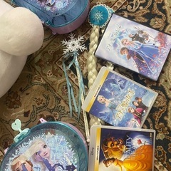 アナ雪1.2美女と野獣DVDおまけつきの画像