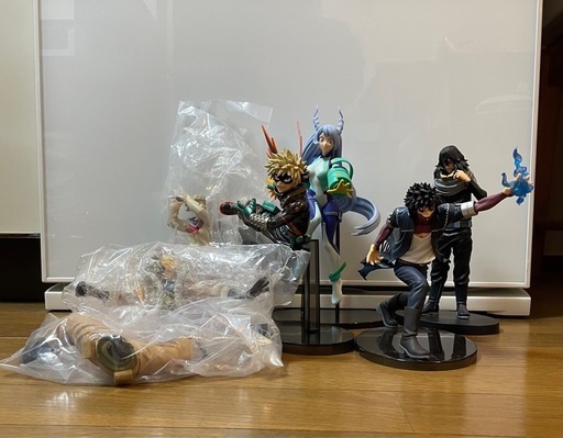 【最終値下げ】　ヒロアカ　フィギュア　まとめ売り ヒロアカフィギュアまとめ売り (hey hey) 小浦のフィギュアの
