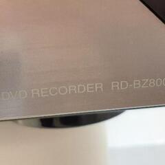 TOSHIBA　RD-BZ800 HDD&Blu-ray/DVD RECORDERの画像