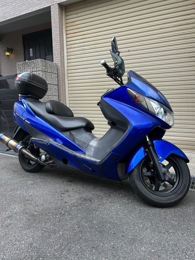 ＊スカイウェイブ250、Type-S、CJ43A、整備済、書類有、実働