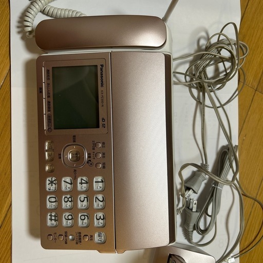 Panasonic パナソニック FAX機 KX-PZ300-N（ピンクG） 1880 パナソニック Panasonic おたっくす FAX KX-PZ300