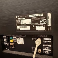 【10月下旬引渡し】LG 55インチとテレビ台
の画像