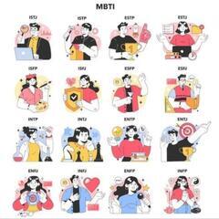自分のMBTIをイラスト化🖌️