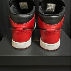 NIKE エアジョーダン1 MID　ブレッド　26.5cmの画像
