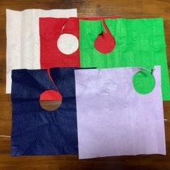 取引終了【0円】【未使用あり】100均 フェルト まとめ売り 切れ端付き お子様の工作にの画像