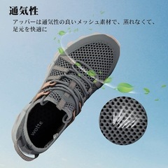 トレッキングシューズ レディース 水陸両用 ハイキング　登山　ランニング　サイズ不明の画像