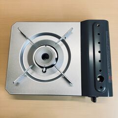 アイ・コンロ カセットコンロ ZA-8M（ダークシルバー）2017年製の画像