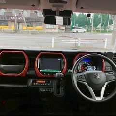 高年式 現行ハスラー4WD 車検2年付スタッドレス付きの画像