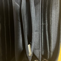 長財布　〈カメレオン柄〉 黒地の画像