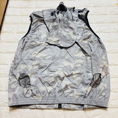 新品❤️空調服 XL グレー ファンバッテリー付の画像