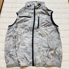 新品❤️空調服 XL グレー ファンバッテリー付の画像